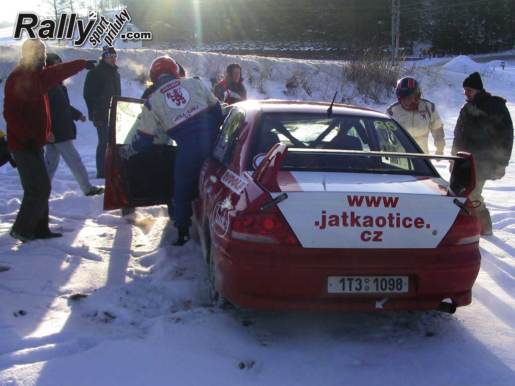 Havárie na Jänner rally 2008