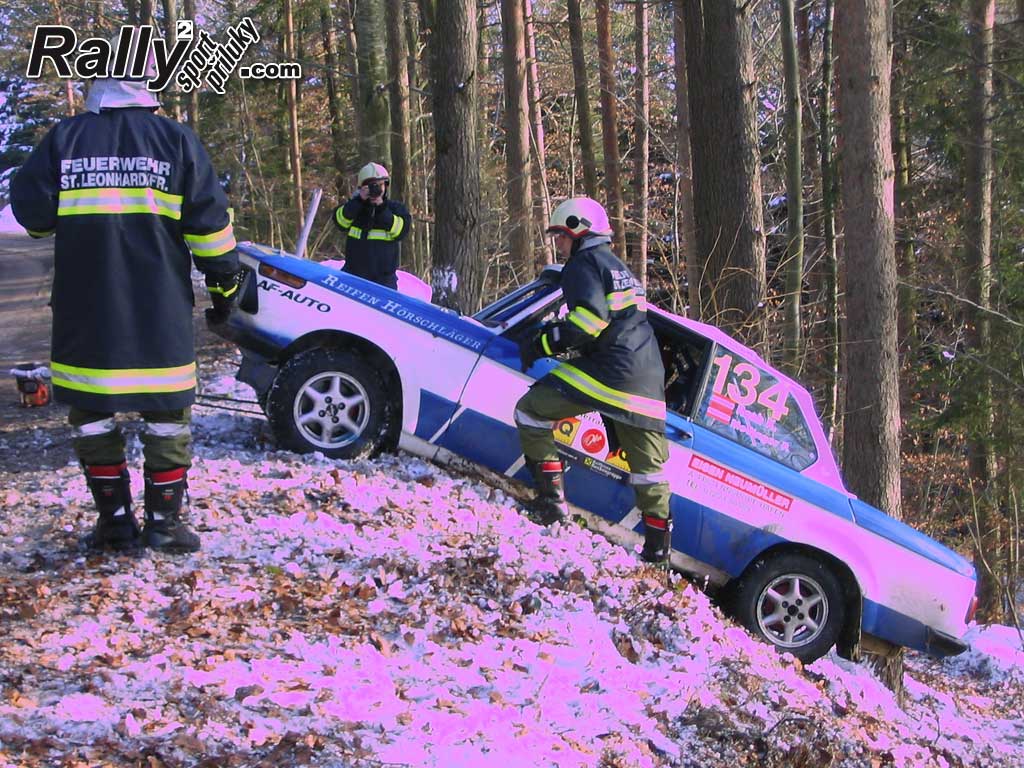 Havárie na Jänner rally 2008