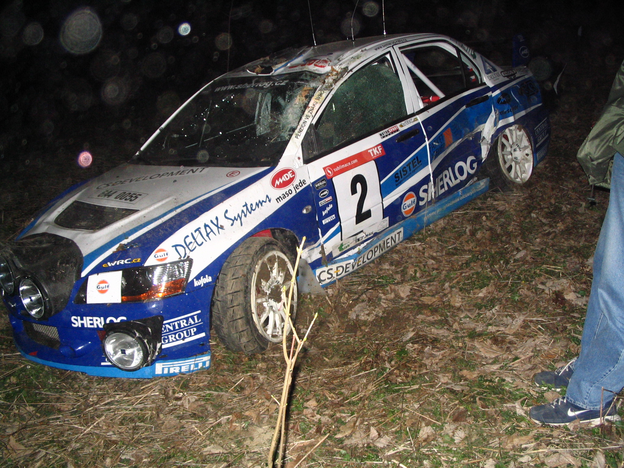 Semerád Valašská rally 2007-Rz Bystřička